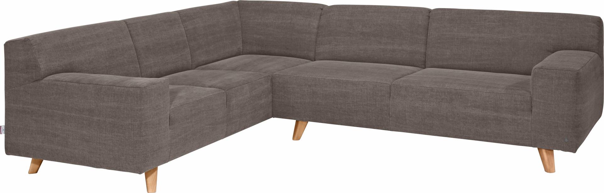 TOM TAILOR HOME Ecksofa »NORDIC PURE«, im Retrolook, Füsse Buche natur von TOM TAILOR HOME