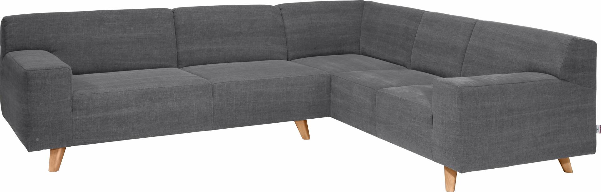 TOM TAILOR HOME Ecksofa »NORDIC PURE«, im Retrolook, Füsse Buche natur von TOM TAILOR HOME