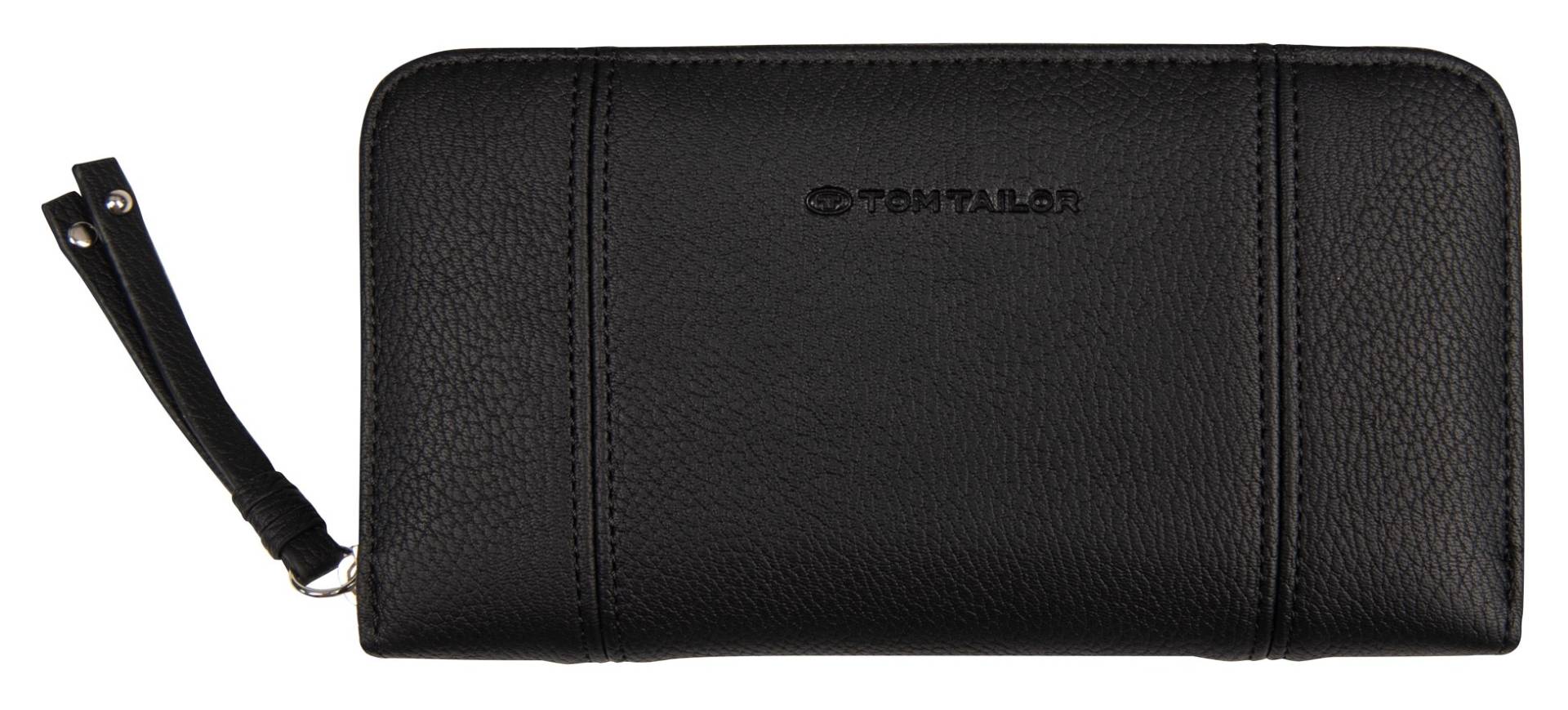 TOM TAILOR Geldbörse »CAIA WALLETS Long zip wallet«, mit Zierband am Reissverschluss von Tom Tailor