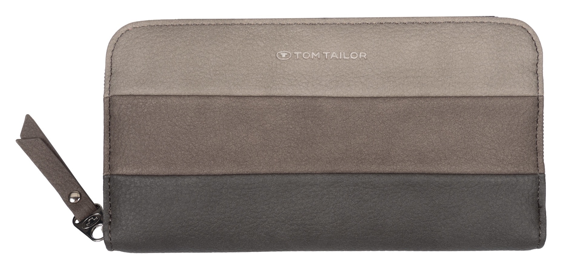 TOM TAILOR Geldbörse »ELLEN Long zip wallet«, im modischen Streifendesign von Tom Tailor
