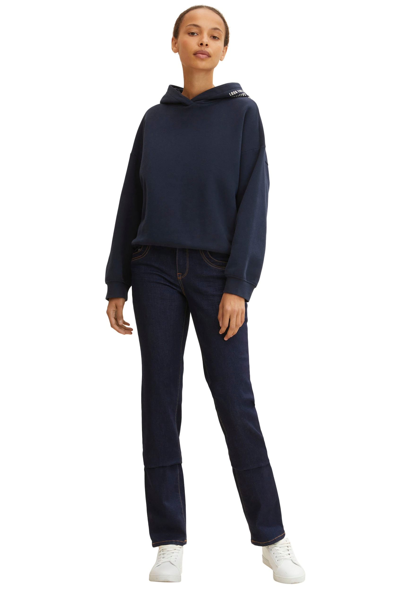 TOM TAILOR Gerade Jeans »Alexa Straight«, mit Kontrastnähten TOM TAILOR Gerade Jeans »Alexa Straight«, mit Kontrastnähten von Tom Tailor