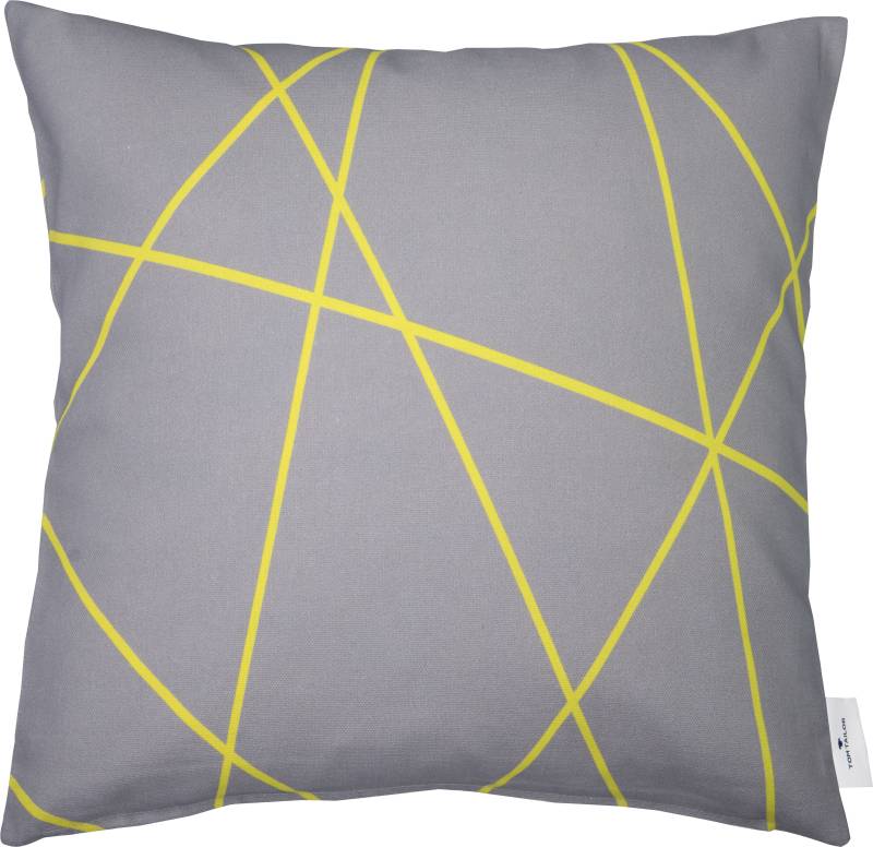 TOM TAILOR HOME Dekokissen »Neon Geometric Lines«, mit abgesetzten Linien von TOM TAILOR HOME