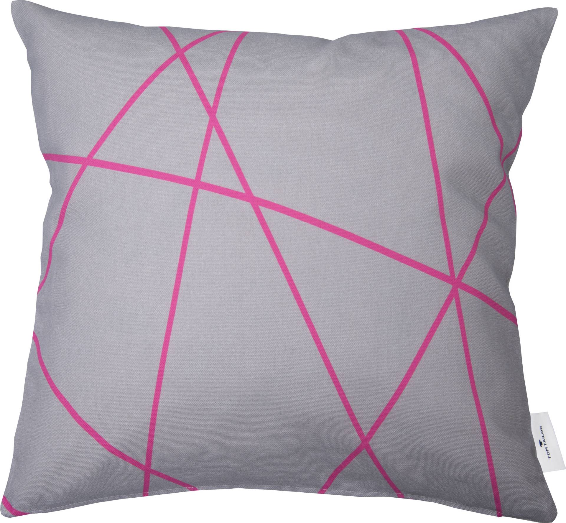 TOM TAILOR HOME Dekokissen »Neon Geometric Lines«, mit abgesetzten Linien von TOM TAILOR HOME