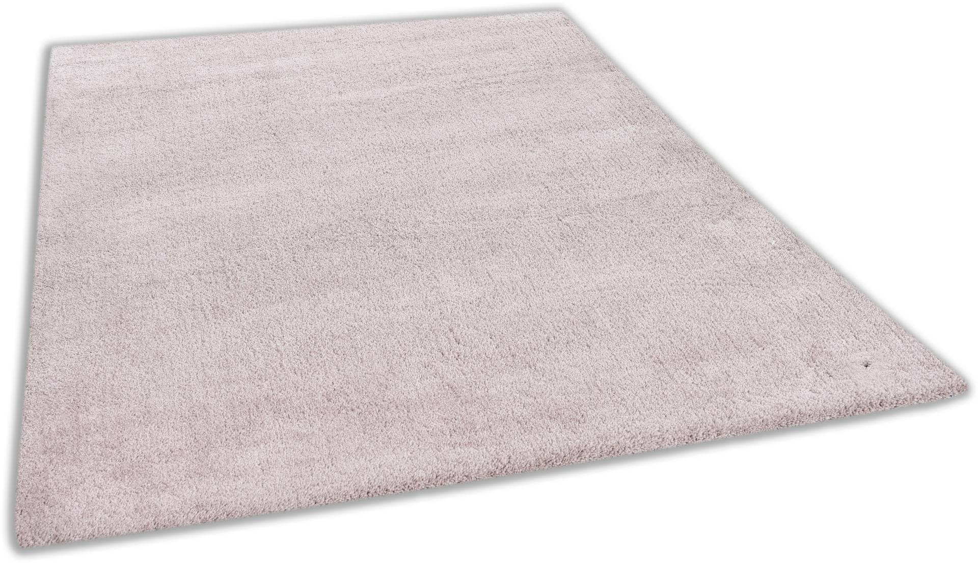 TOM TAILOR HOME Hochflor-Teppich »Shaggy Teppich Cozy«, rechteckig, 25 mm Höhe, Uni Farben, auch in Pastell Farben, weich & kuschelig von TOM TAILOR HOME