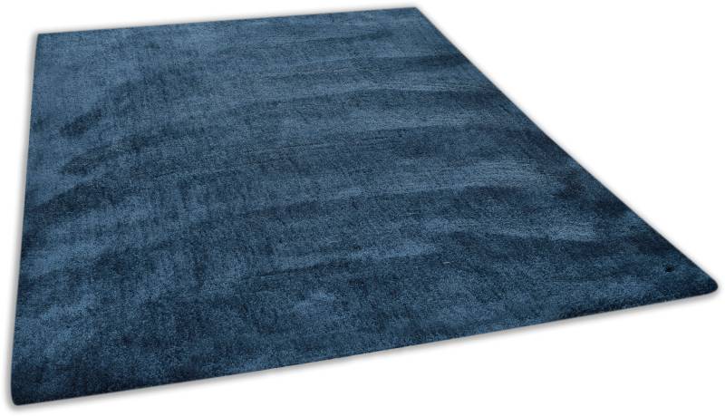 TOM TAILOR HOME Hochflor-Teppich »Shaggy Teppich Cozy«, rechteckig, Uni Farben, auch in Pastell Farben, ideal im Wohnzimmer & Schlafzimmer von TOM TAILOR HOME