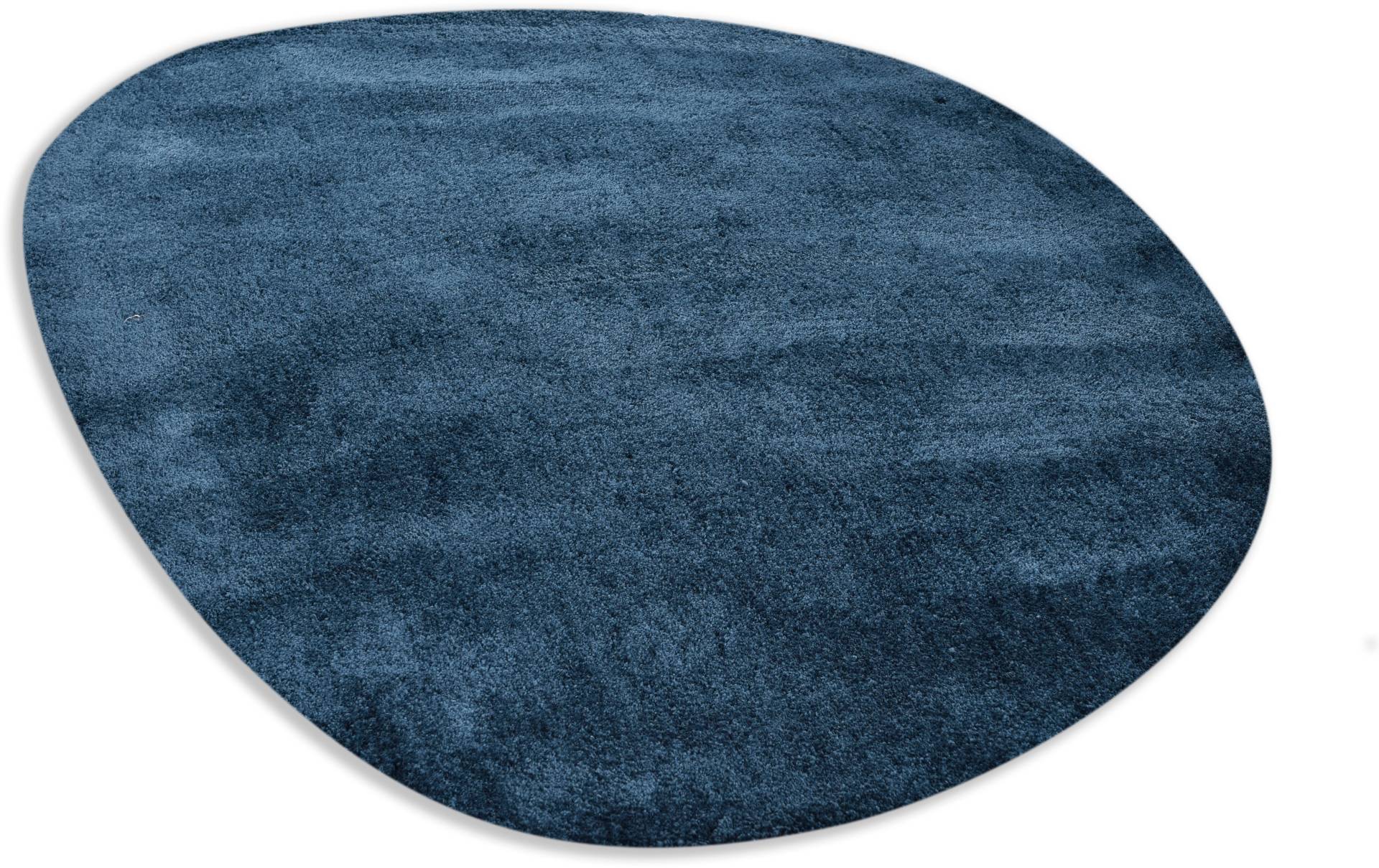 TOM TAILOR HOME Hochflor-Teppich »Shaggy Teppich Cozy«, oval, Uni Farben, auch in Pastell Farben, ideal im Wohnzimmer & Schlafzimmer von TOM TAILOR HOME