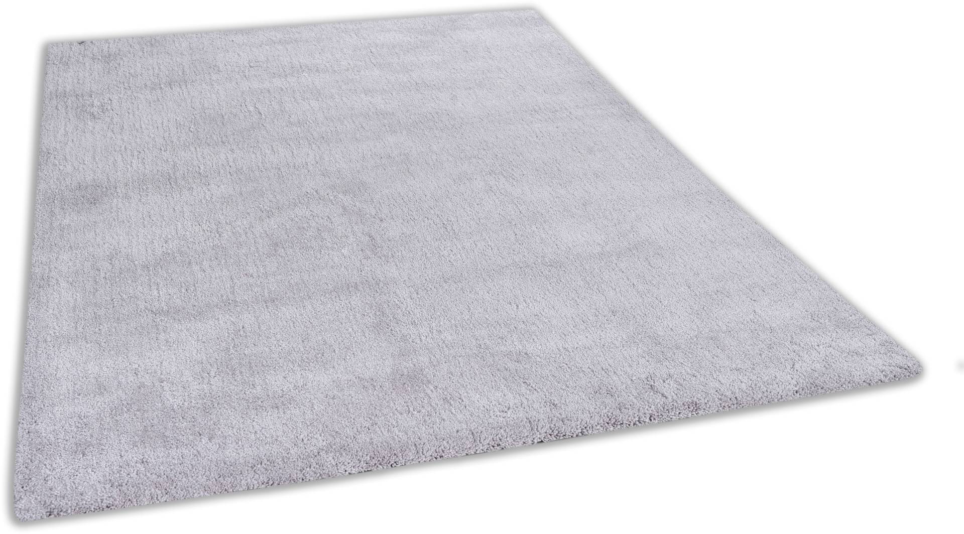 TOM TAILOR HOME Hochflor-Teppich »Shaggy Teppich Cozy«, rechteckig, Uni Farben, auch in Pastell Farben, ideal im Wohnzimmer & Schlafzimmer von TOM TAILOR HOME