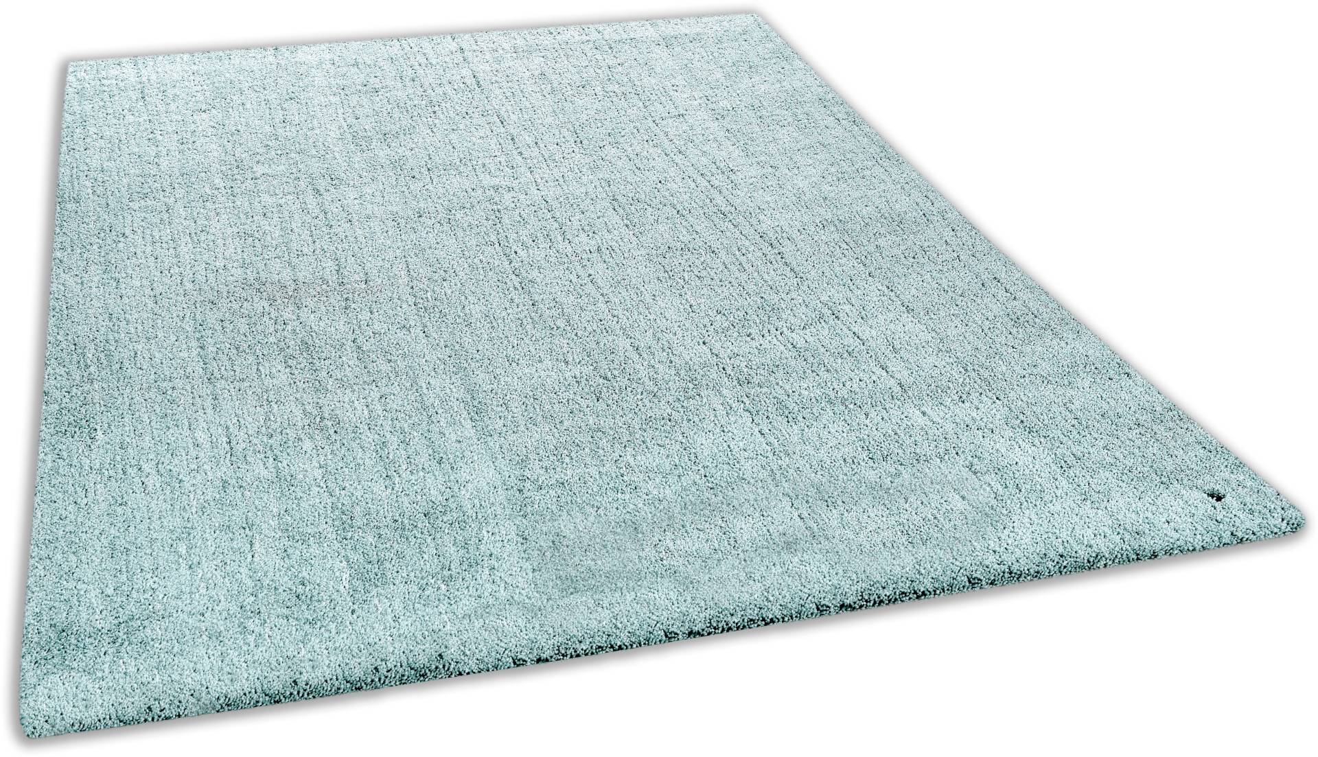 TOM TAILOR HOME Hochflor-Teppich »Shaggy Teppich Cozy«, rechteckig, 25 mm Höhe, Uni Farben, auch in Pastell Farben, weich & kuschelig von TOM TAILOR HOME