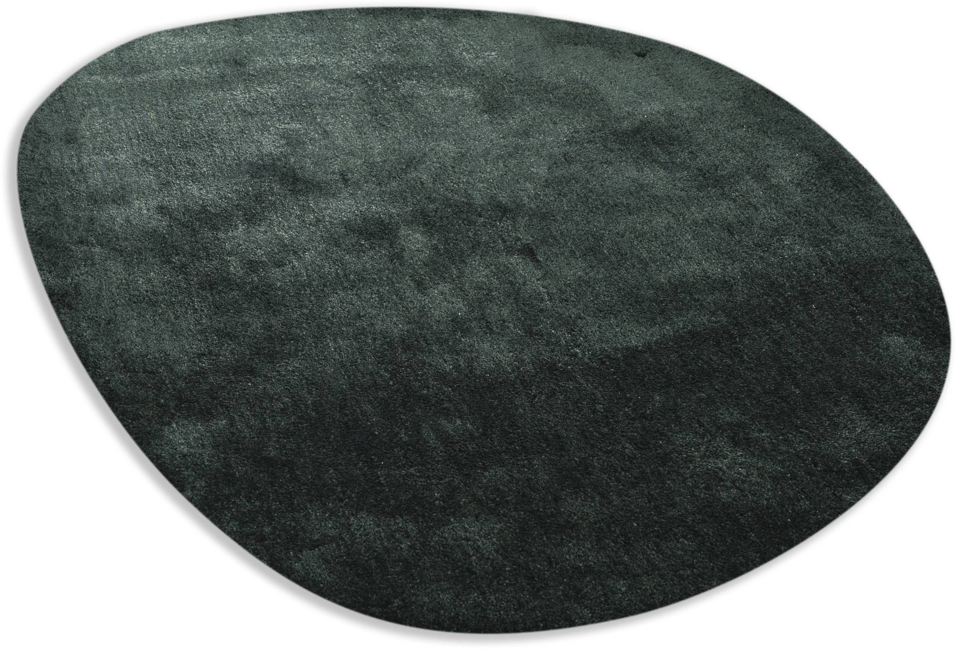 TOM TAILOR HOME Hochflor-Teppich »Shaggy Teppich Cozy«, oval, Uni Farben, auch in Pastell Farben, ideal im Wohnzimmer & Schlafzimmer von TOM TAILOR HOME