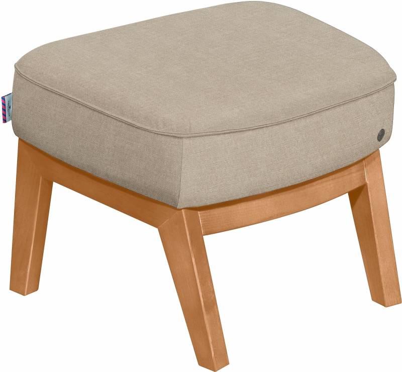 TOM TAILOR HOME Hocker »COZY«, mit Kedernaht, Füsse Buche natur von TOM TAILOR HOME