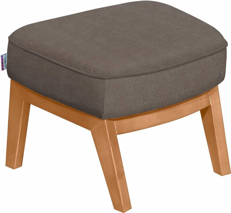 TOM TAILOR HOME Hocker »COZY«, mit Kedernaht, Füsse Buche natur von TOM TAILOR HOME