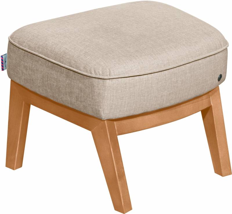 TOM TAILOR HOME Hocker »COZY«, mit Kedernaht, Füsse Buche natur von TOM TAILOR HOME