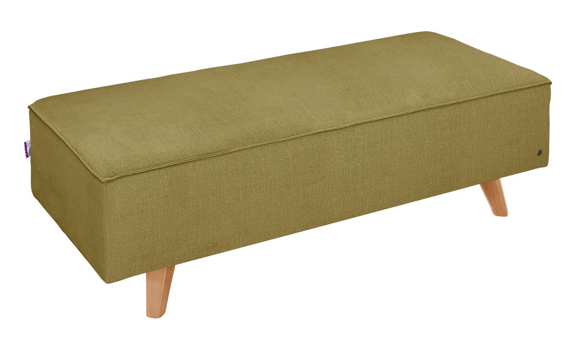 TOM TAILOR HOME Hocker »NORDIC CHIC«, mit Kedernaht, Breite 137 cm, Füsse Buche natur von TOM TAILOR HOME