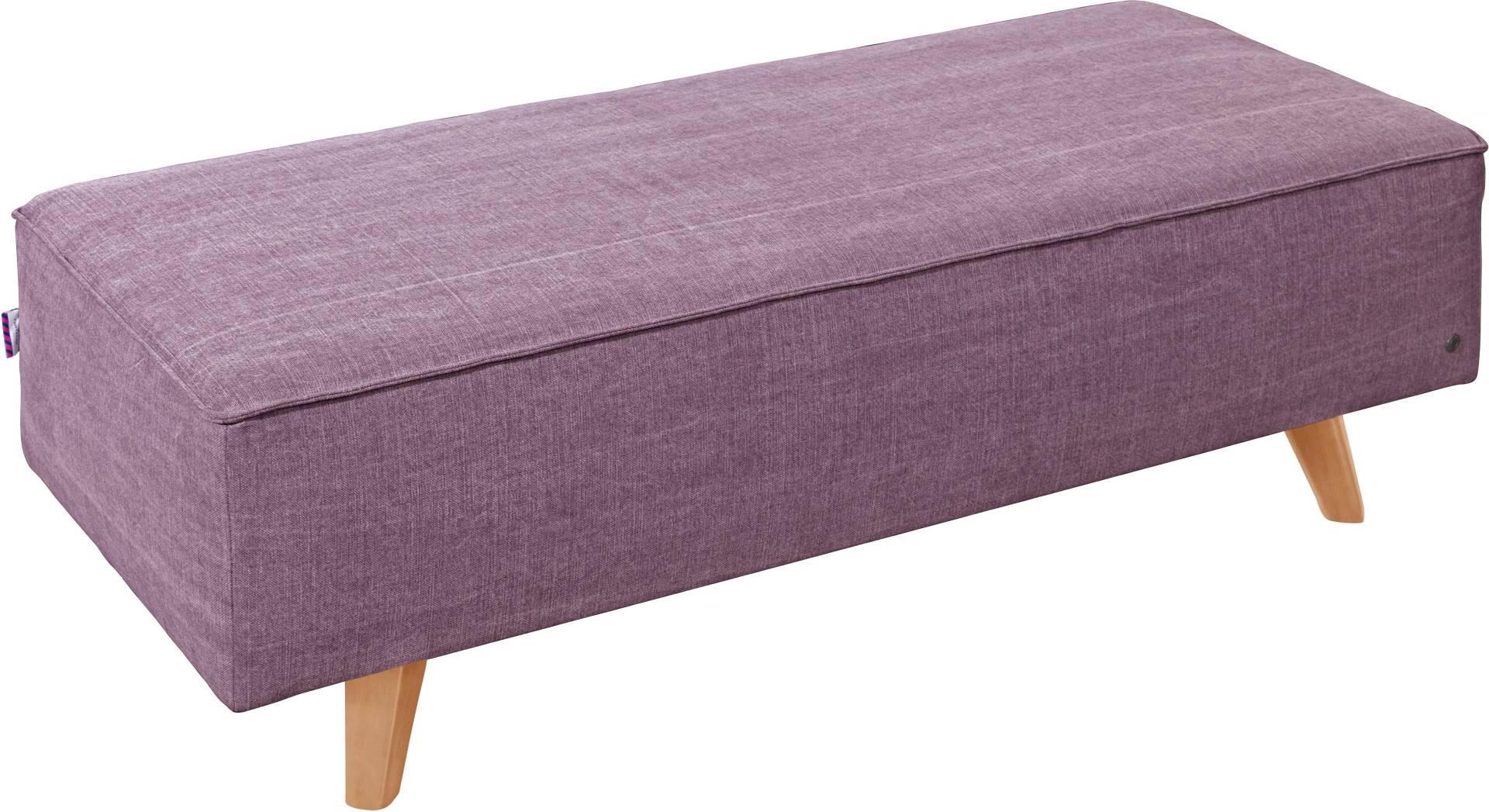 TOM TAILOR HOME Hocker »NORDIC CHIC«, mit Kedernaht, Breite 137 cm, Füsse Buche natur von TOM TAILOR HOME