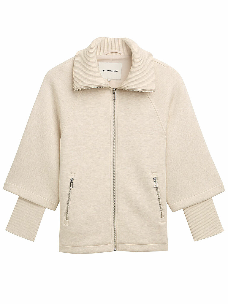 TOM TAILOR Jacke beige | L von Tom Tailor