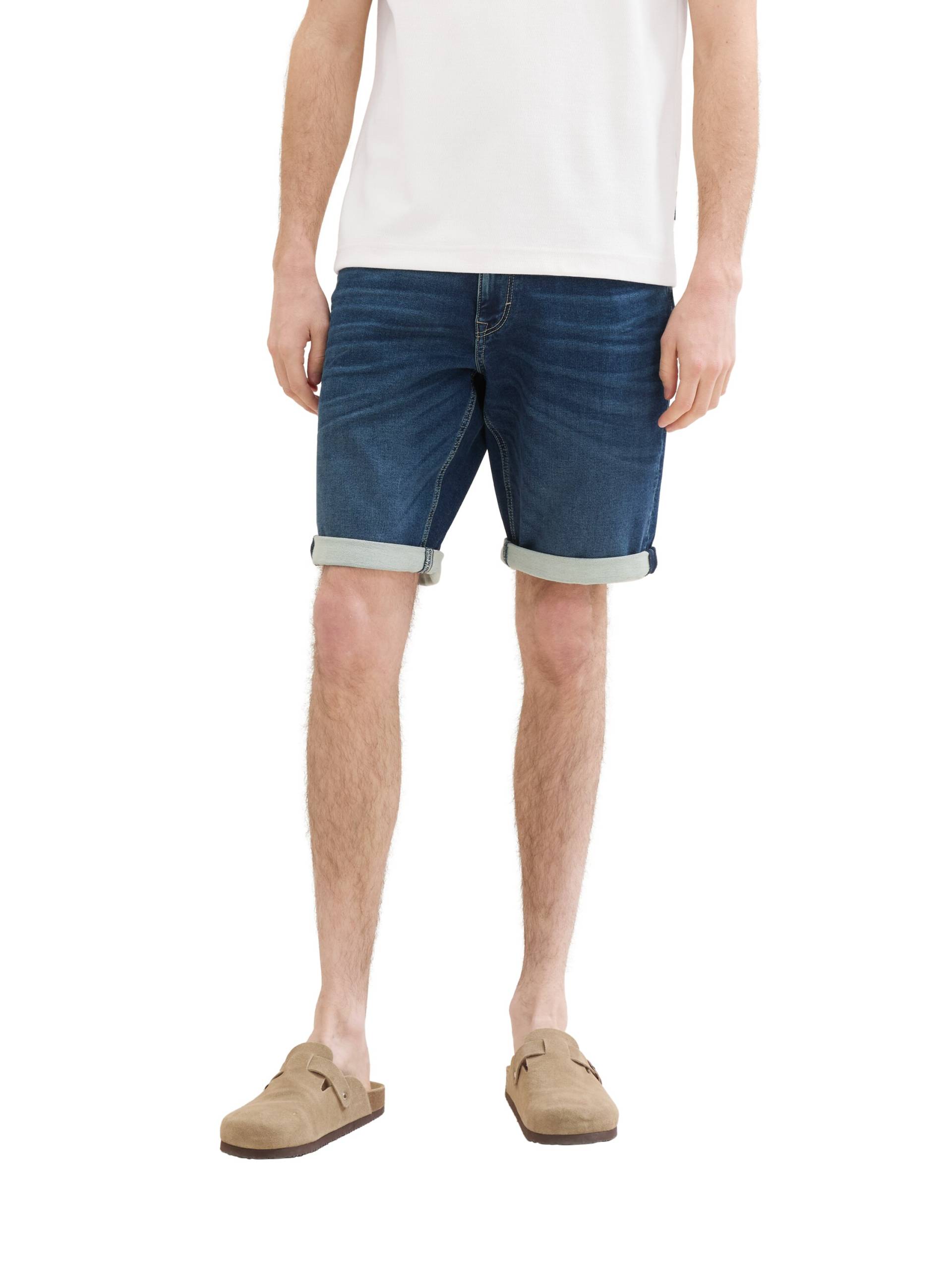 TOM TAILOR Jeansbermudas »JOSH«, mit Markenlabel TOM TAILOR Jeansbermudas »JOSH«, mit Markenlabel von Tom Tailor