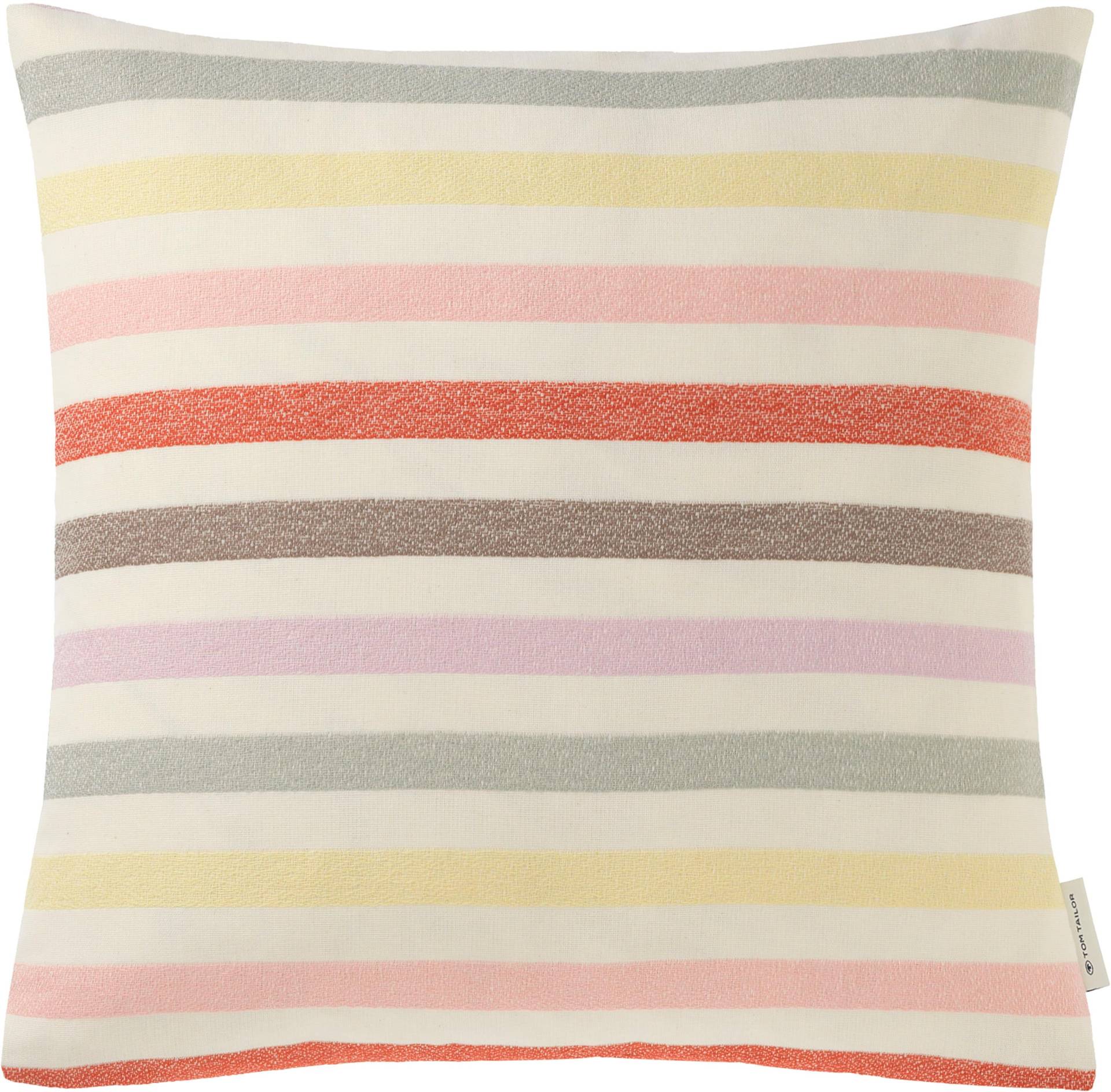 TOM TAILOR HOME Kissenbezüge »Pastel Stripe«, (1 St.), in frischen Farben von TOM TAILOR HOME