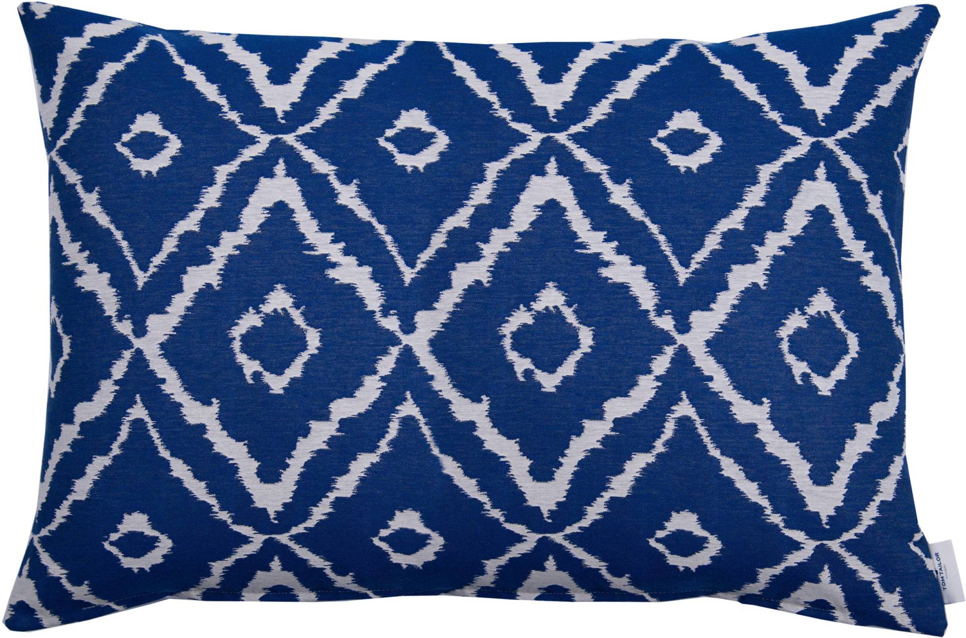 TOM TAILOR HOME Kissenbezug »Big Squares«, (1 St.), mit Ikat-Muster von TOM TAILOR HOME