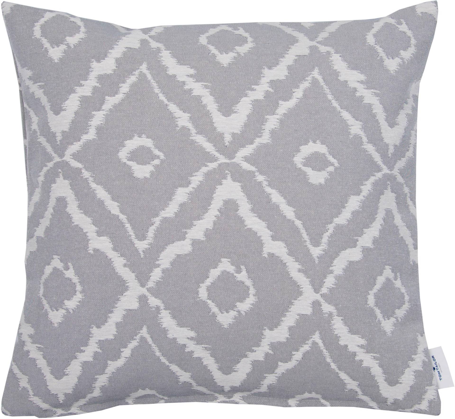 TOM TAILOR HOME Kissenbezug »Big Squares«, (1 St.), mit Ikat-Muster von TOM TAILOR HOME