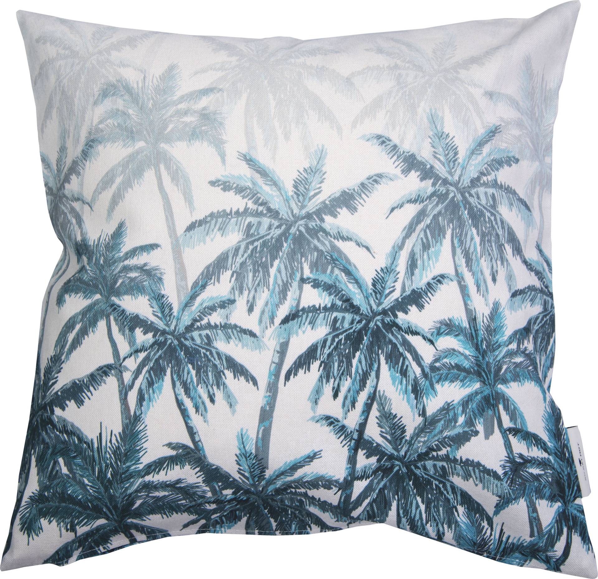 TOM TAILOR HOME Dekokissen »Blurred Palm Forest«, mit Palmenmotiven, Kissenhülle ohne Füllung, 1 Stück von TOM TAILOR HOME