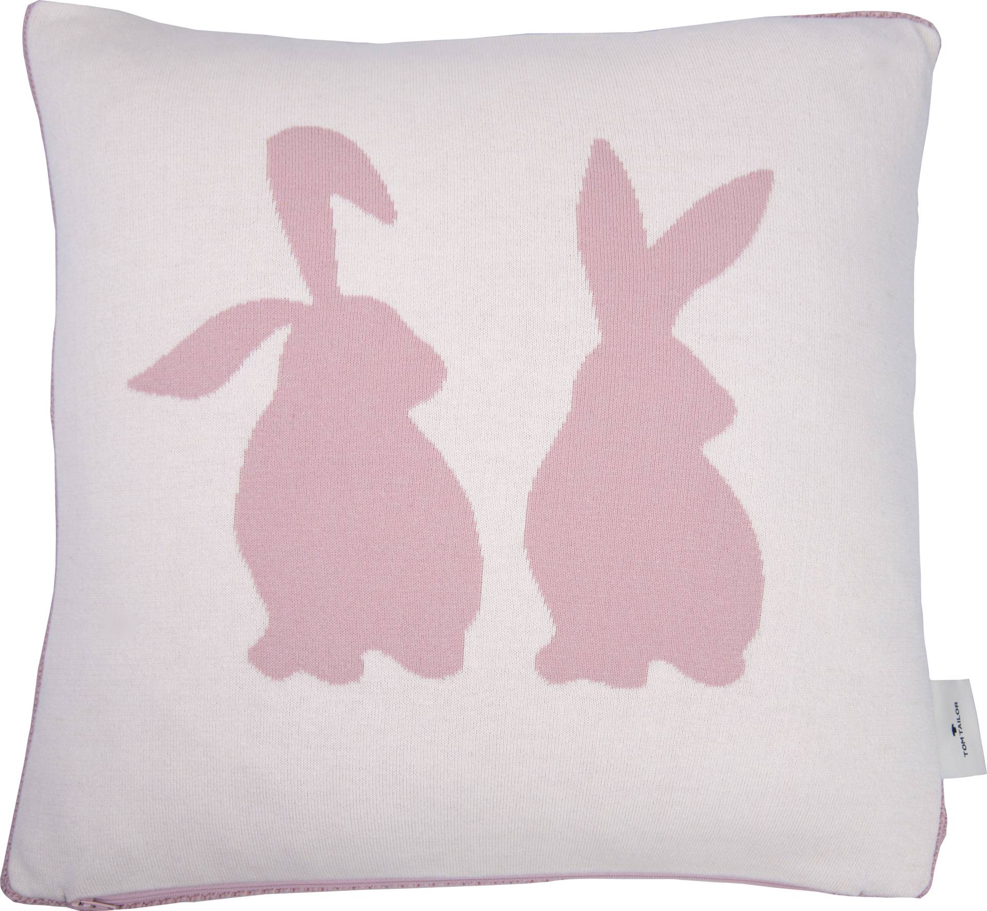 TOM TAILOR HOME Dekokissen »Pastel Rabbit«, mit rosa Hasen von TOM TAILOR HOME