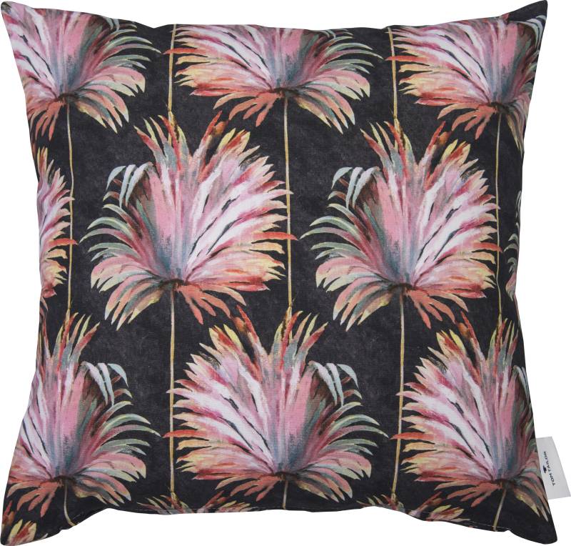 TOM TAILOR HOME Dekokissen »Washed Out Palms«, mit wunderschönen Palmmotiven, Kissenhülle ohne Füllung, 1 Stück von TOM TAILOR HOME