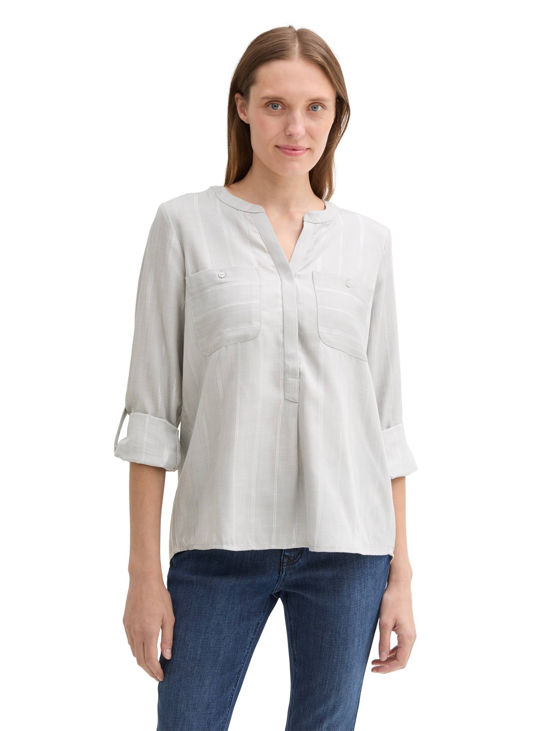 TOM TAILOR Klassische Bluse, mit verstellbaren Ärmeln TOM TAILOR Klassische Bluse, mit verstellbaren Ärmeln von Tom Tailor