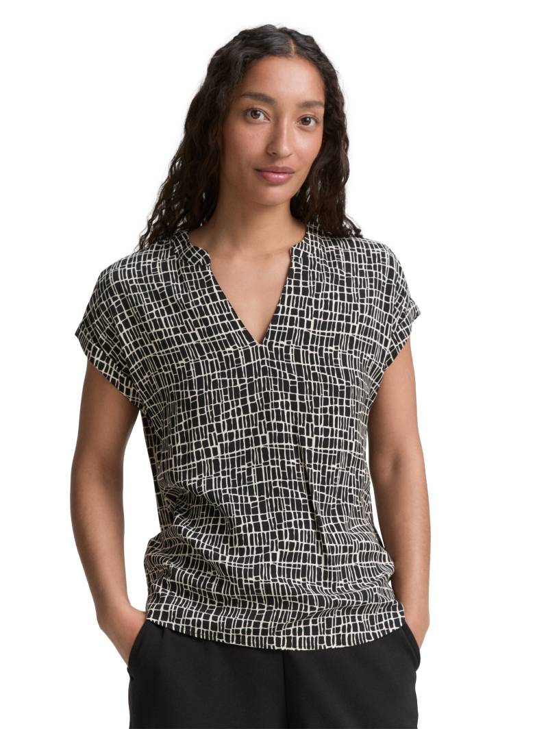 TOM TAILOR Kurzarmbluse, im Loose Fit von Tom Tailor