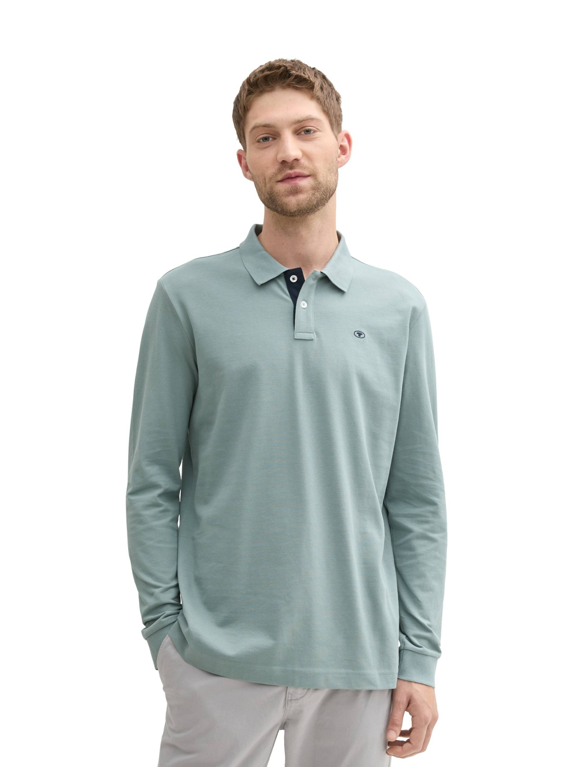 TOM TAILOR Langarm-Poloshirt, mit Logo-Stickerei TOM TAILOR Langarm-Poloshirt, mit Logo-Stickerei von Tom Tailor