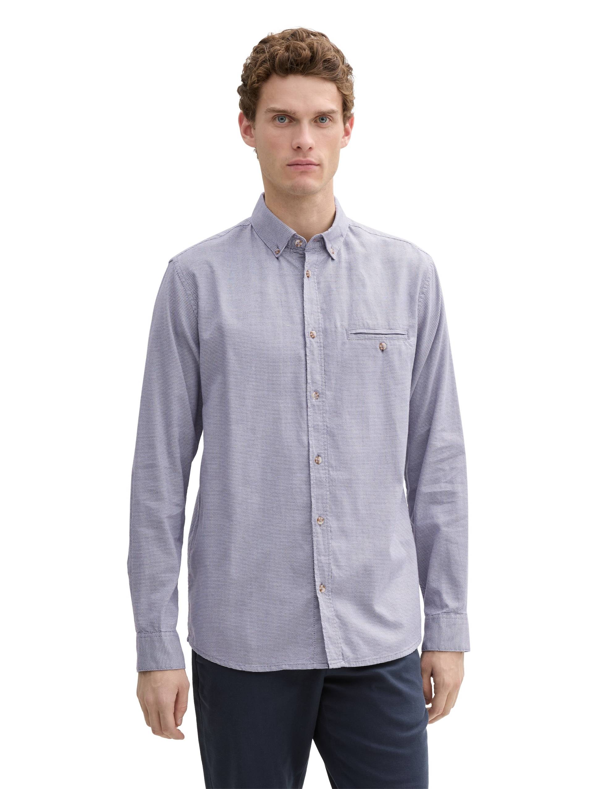 TOM TAILOR Langarmhemd, mit Struktur TOM TAILOR Langarmhemd, mit Struktur von Tom Tailor