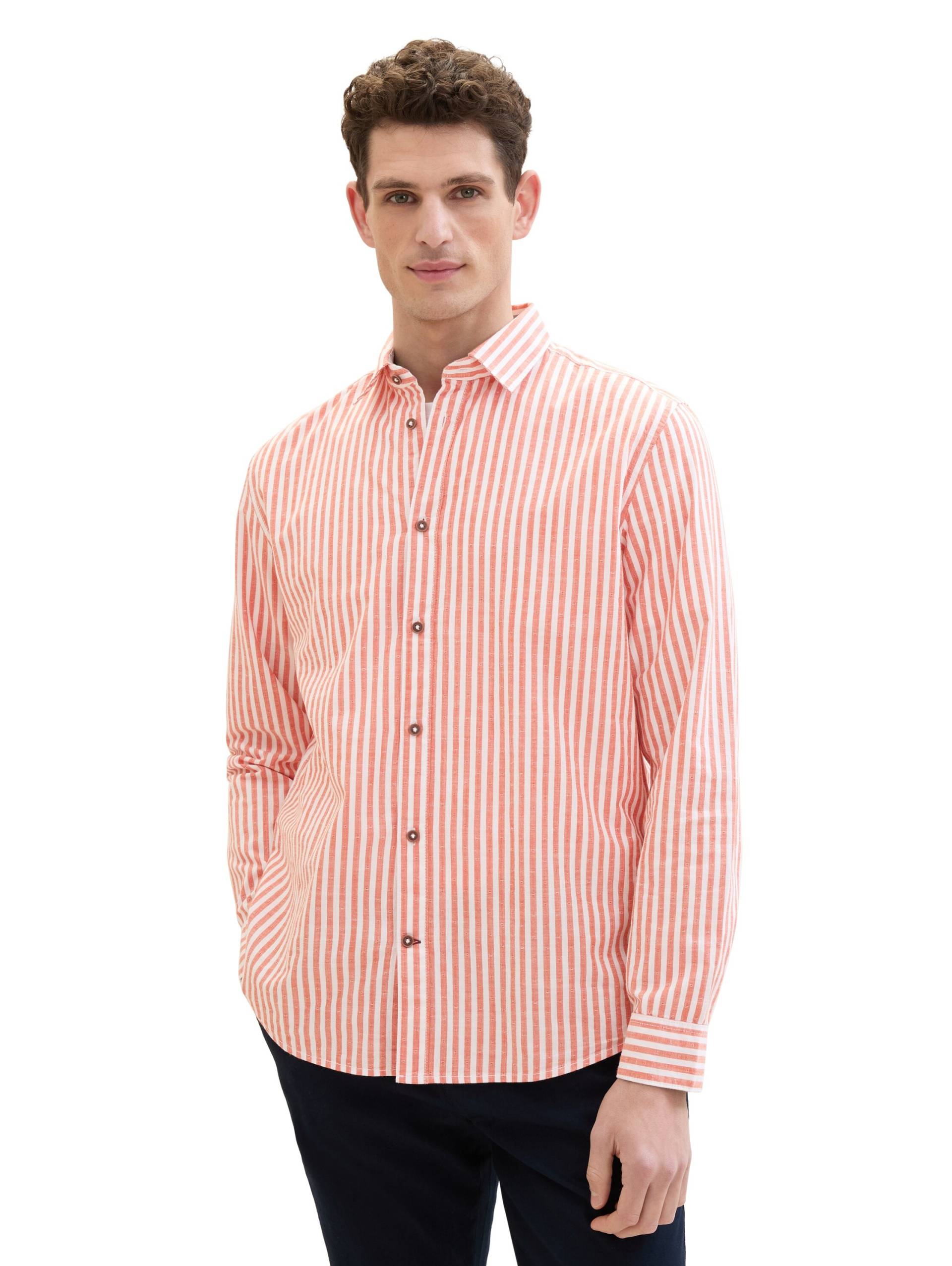 TOM TAILOR Langarmhemd, mit Streifen TOM TAILOR Langarmhemd, mit Streifen von Tom Tailor