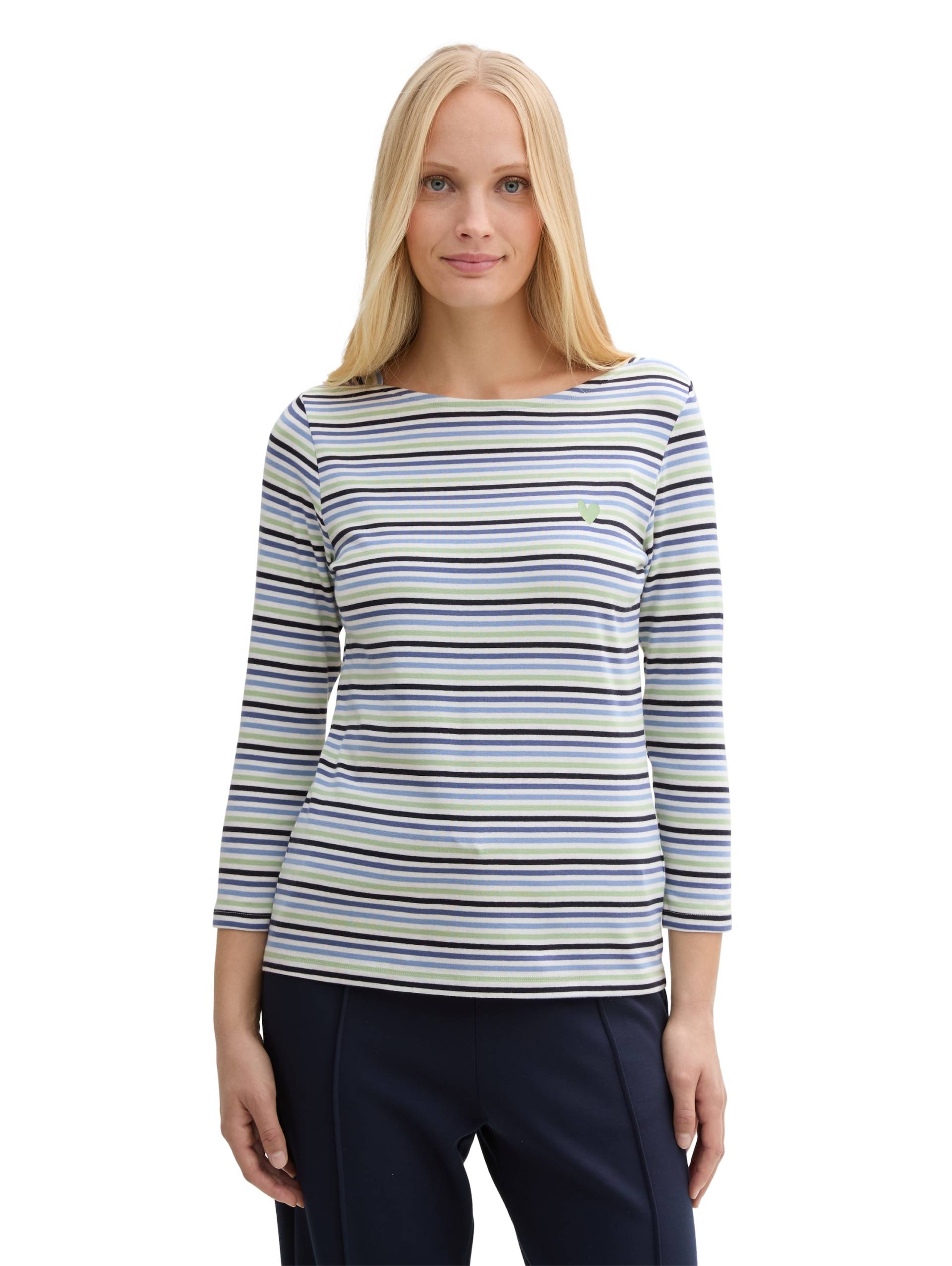TOM TAILOR Langarmshirt, mit Herz Print TOM TAILOR Langarmshirt, mit Herz Print von Tom Tailor