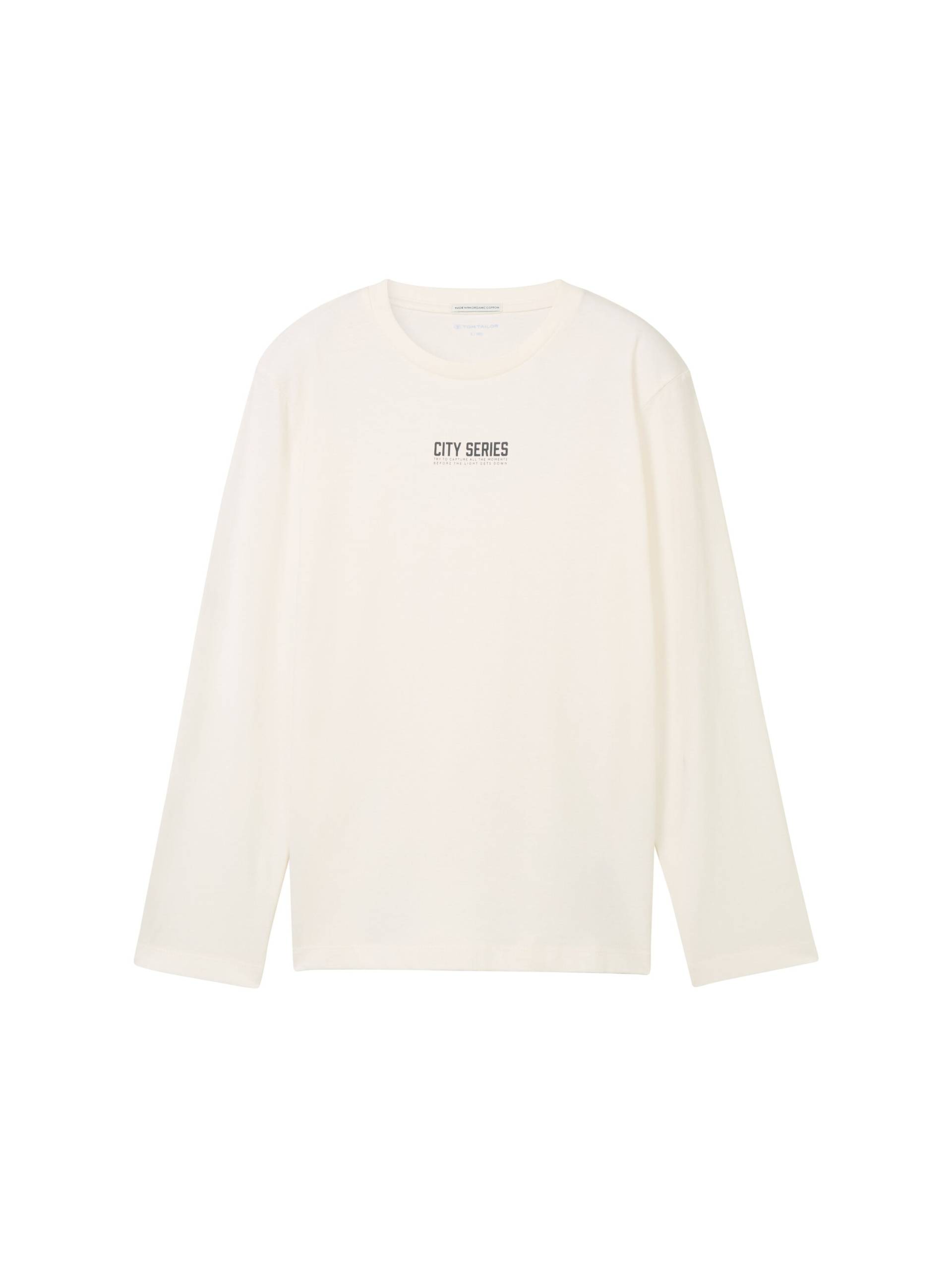 TOM TAILOR Langarmshirt, mit Letter Print TOM TAILOR Langarmshirt, mit Letter Print von Tom Tailor