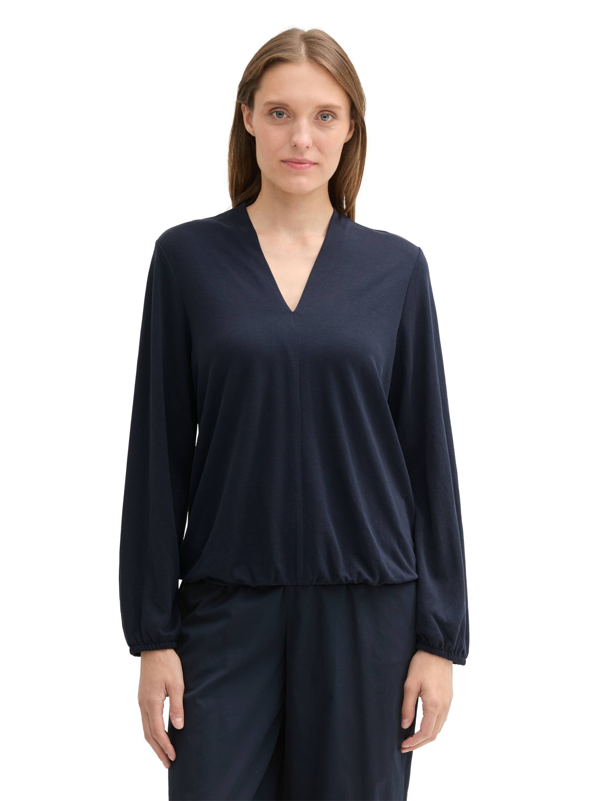 TOM TAILOR Langarmshirt, mit V-Ausschnitt TOM TAILOR Langarmshirt, mit V-Ausschnitt von Tom Tailor