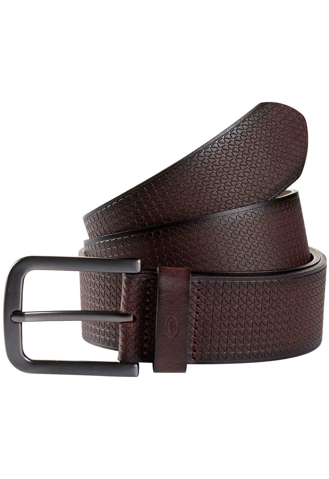 TOM TAILOR Ledergürtel »TTARTHUR«, 4 cm breit, Herrengürtel, Jeans und Casual, geprägt TOM TAILOR Ledergürtel »TTARTHUR«, 4 cm breit, Herrengürtel, Jeans und Casual, geprägt von Tom Tailor