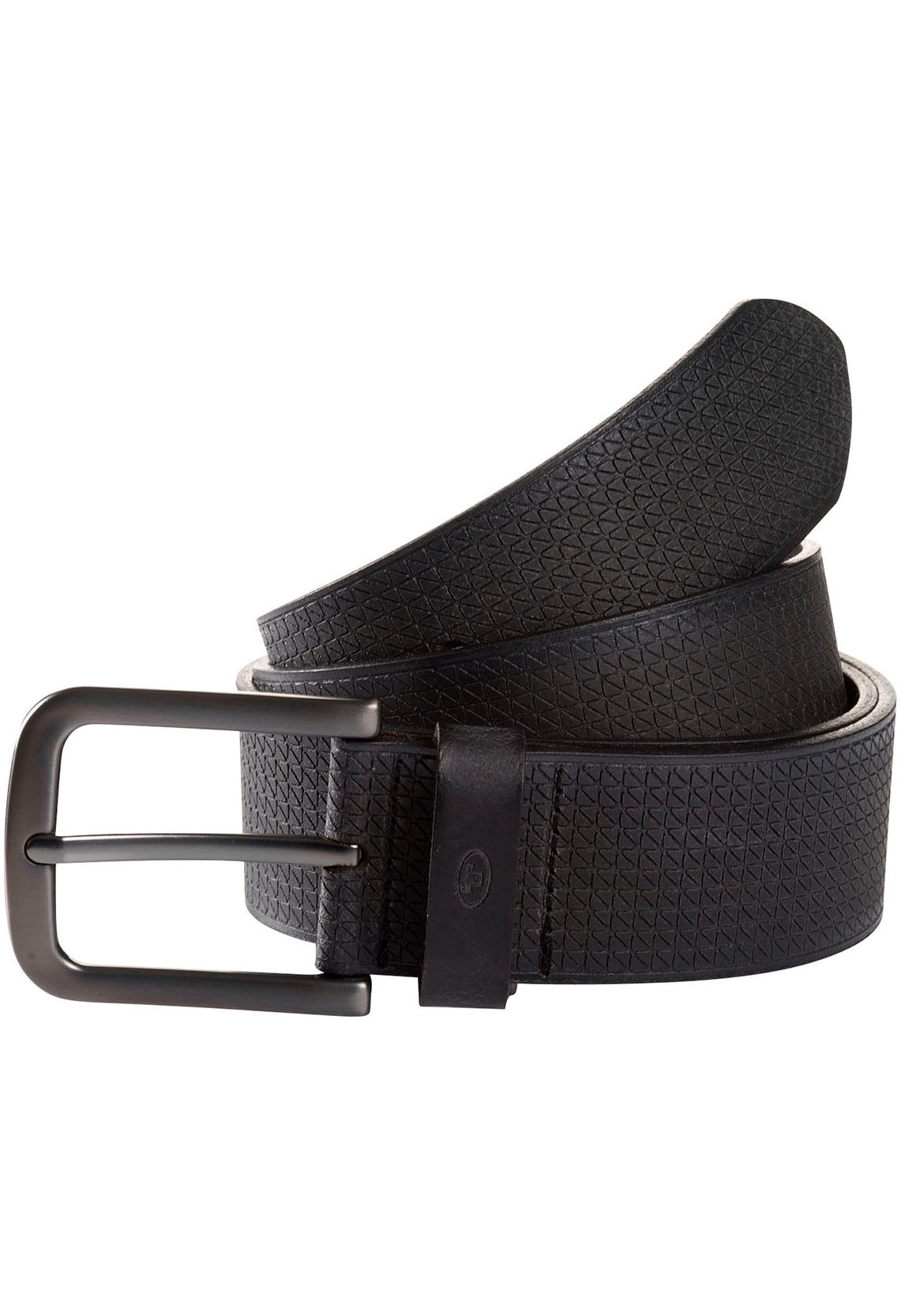 TOM TAILOR Ledergürtel »TTARTHUR«, 4 cm breit, Herrengürtel, Jeans und Casual, geprägt TOM TAILOR Ledergürtel »TTARTHUR«, 4 cm breit, Herrengürtel, Jeans und Casual, geprägt von Tom Tailor