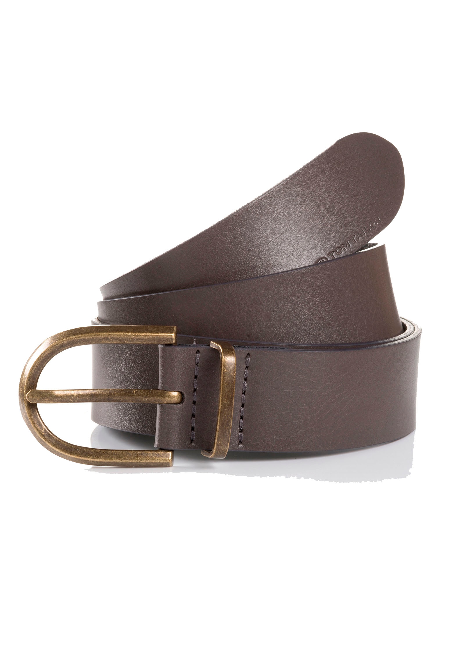 TOM TAILOR Ledergürtel »TTSYLKE«, 3 cm breiter Damengürtel, Schliesse im Vintage-Look, reines Leder TOM TAILOR Ledergürtel »TTSYLKE«, 3 cm breiter Damengürtel, Schliesse im Vintage-Look, reines Leder von Tom Tailor