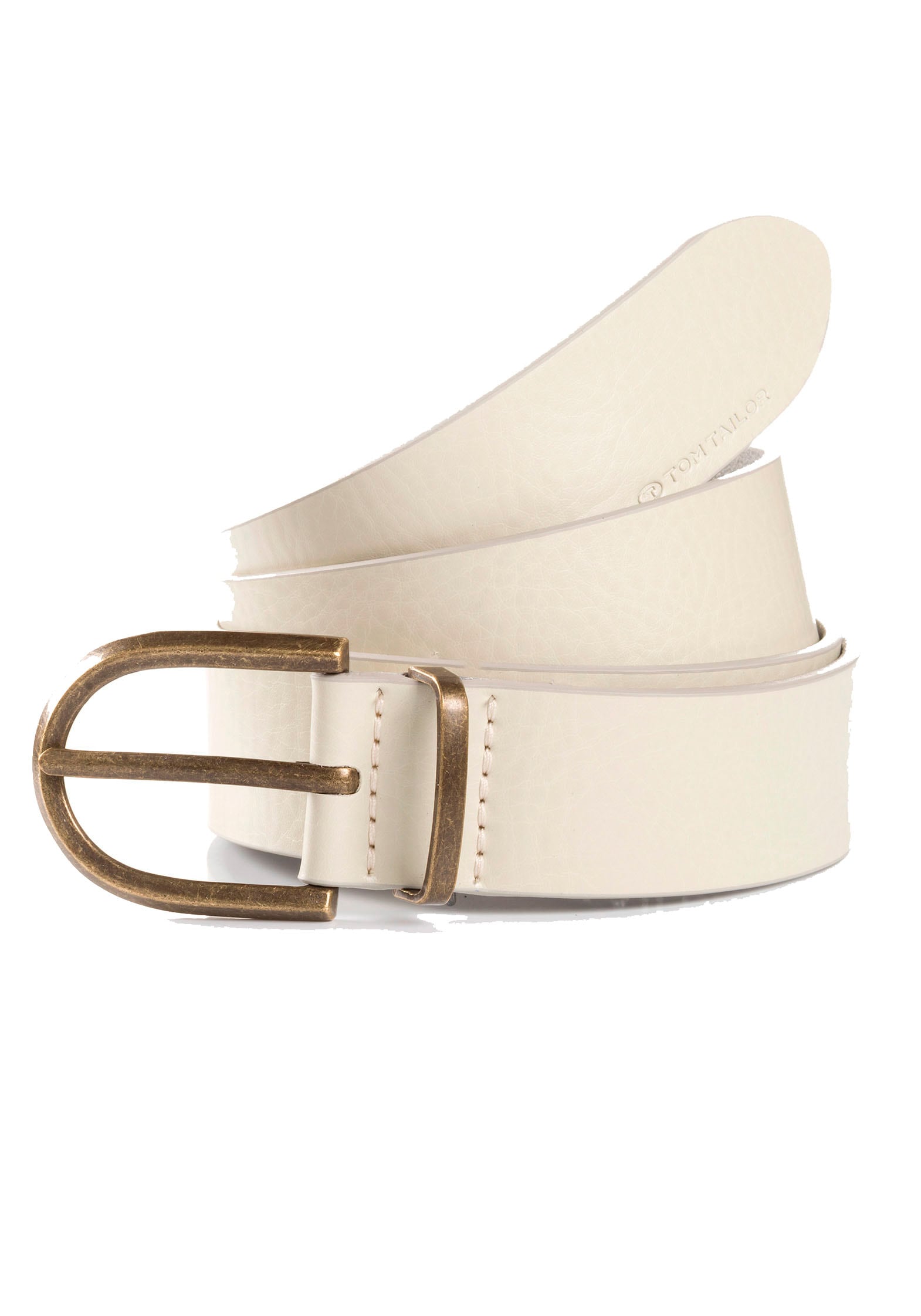 TOM TAILOR Ledergürtel »TTSYLKE«, 3 cm breiter Damengürtel, Schliesse im Vintage-Look, reines Leder TOM TAILOR Ledergürtel »TTSYLKE«, 3 cm breiter Damengürtel, Schliesse im Vintage-Look, reines Leder von Tom Tailor