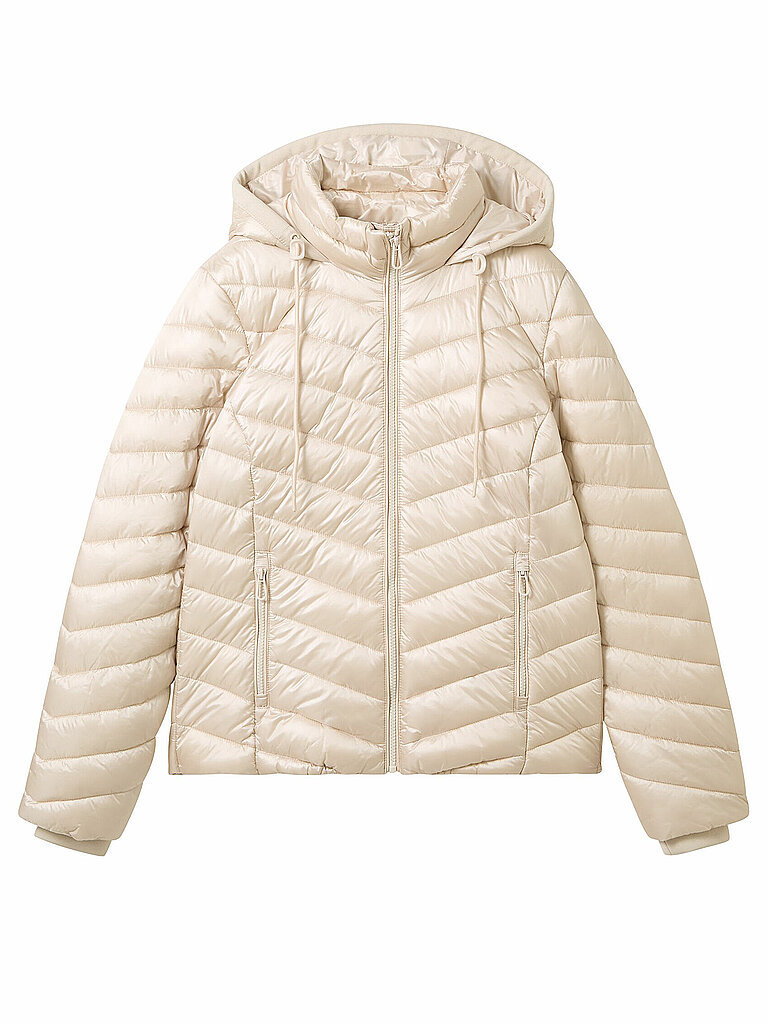 TOM TAILOR Leichtsteppjacke beige | L von Tom Tailor