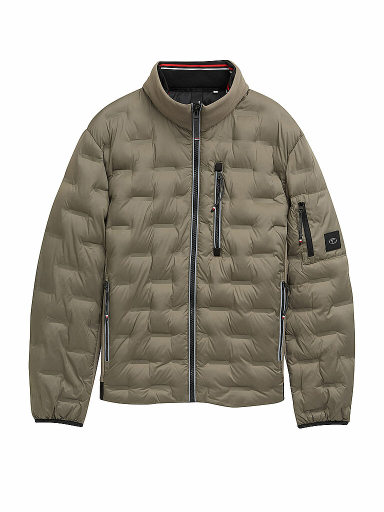 TOM TAILOR Leichtsteppjacke olive | XXL von Tom Tailor