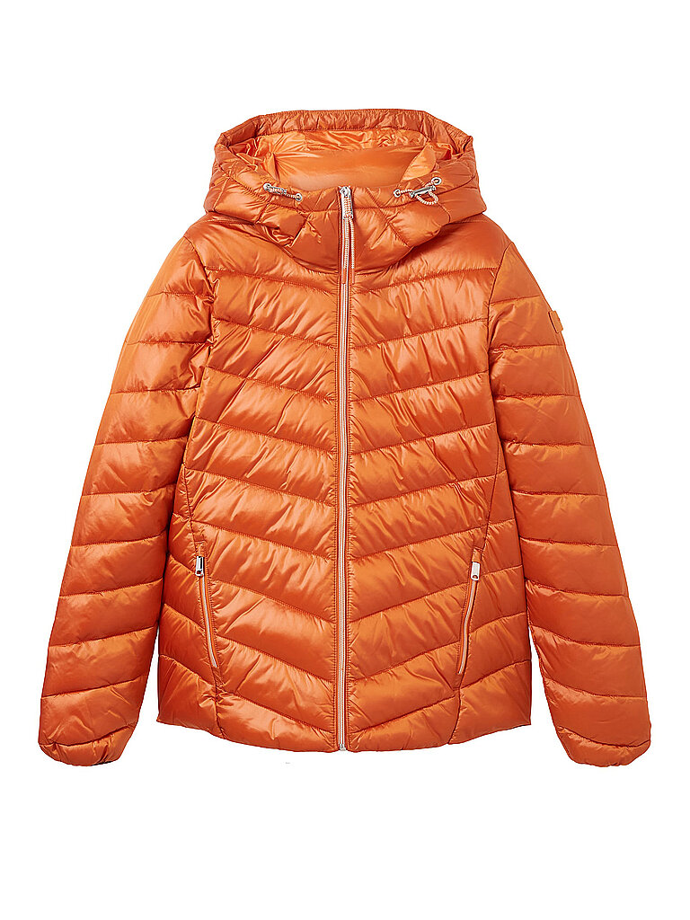 TOM TAILOR Leichtsteppjacke orange | XS von Tom Tailor