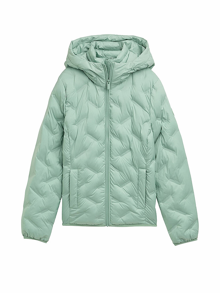 TOM TAILOR Leisteppjacke grün | L TOM TAILOR Leisteppjacke grün | L von Tom Tailor