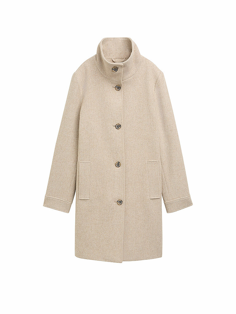 TOM TAILOR Mantel creme | XL TOM TAILOR Mantel creme | XL von Tom Tailor