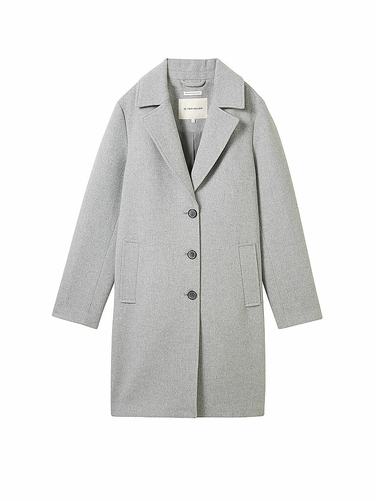 TOM TAILOR Mantel grau | XL TOM TAILOR Mantel grau | XL von Tom Tailor