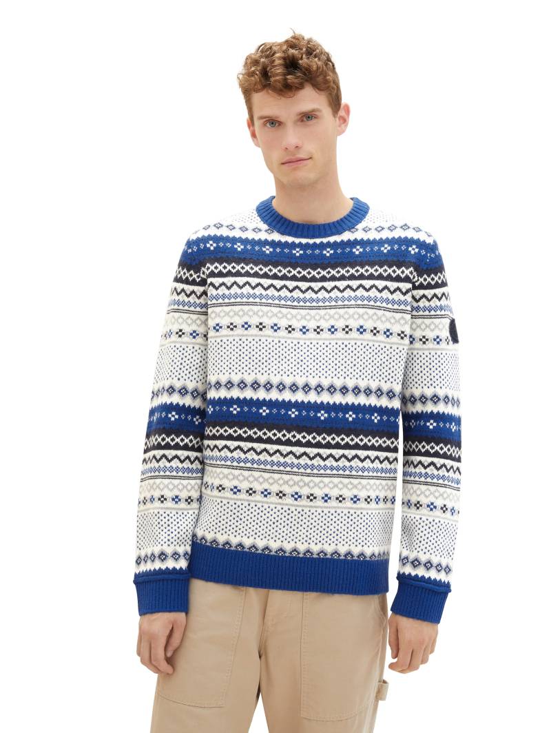 TOM TAILOR Norwegerpullover, mit Multicolor-Strickdesign von Tom Tailor