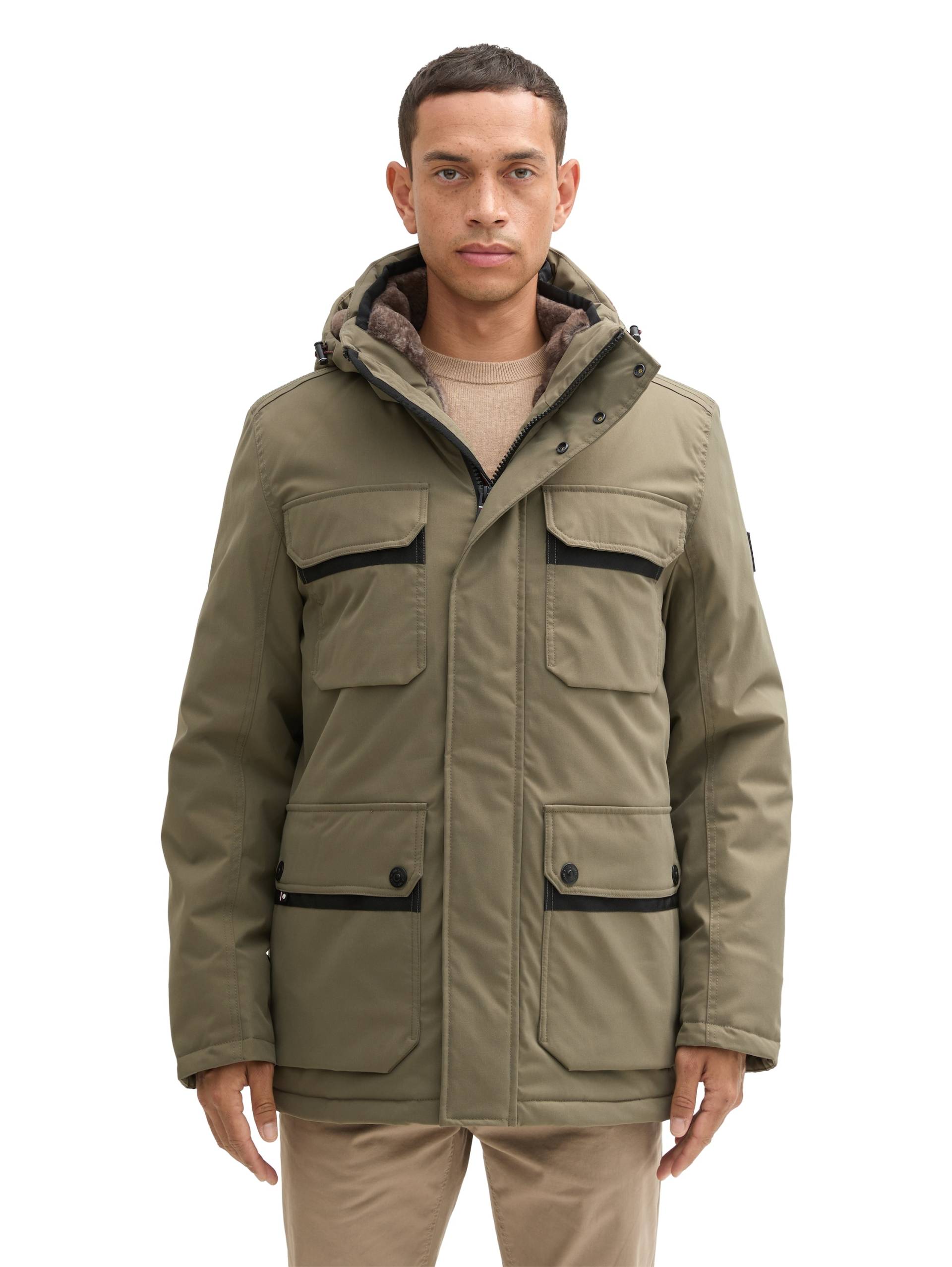 TOM TAILOR Outdoorjacke, mit Kapuze, mit Kapuze TOM TAILOR Outdoorjacke, mit Kapuze, mit Kapuze von Tom Tailor