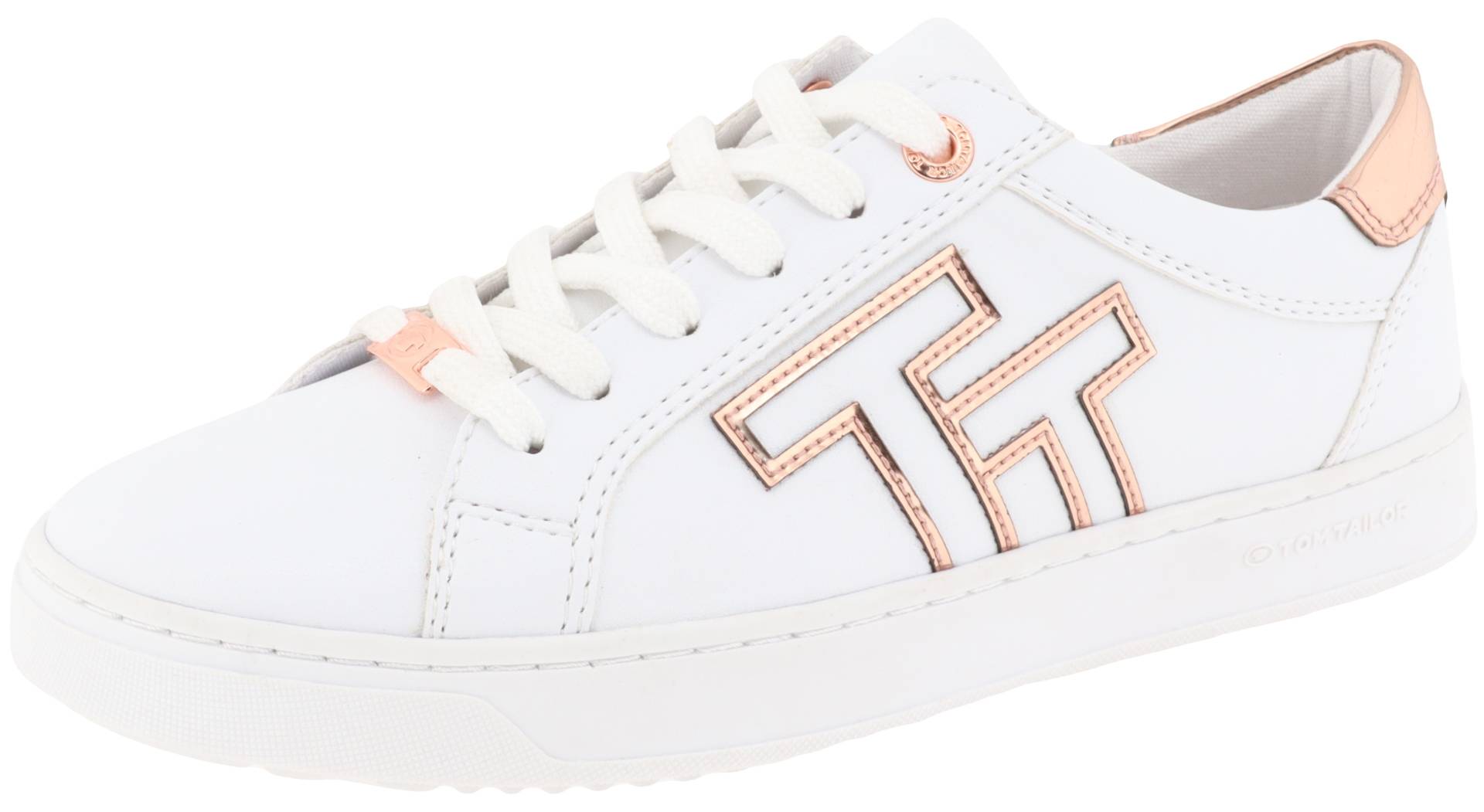 TOM TAILOR Plateausneaker, Kontrastbesatz in Metallicoptik, Freizeitschuh, Halbschuh, Schnürschuh TOM TAILOR Plateausneaker, Kontrastbesatz in Metallicoptik, Freizeitschuh, Halbschuh, Schnürschuh von Tom Tailor