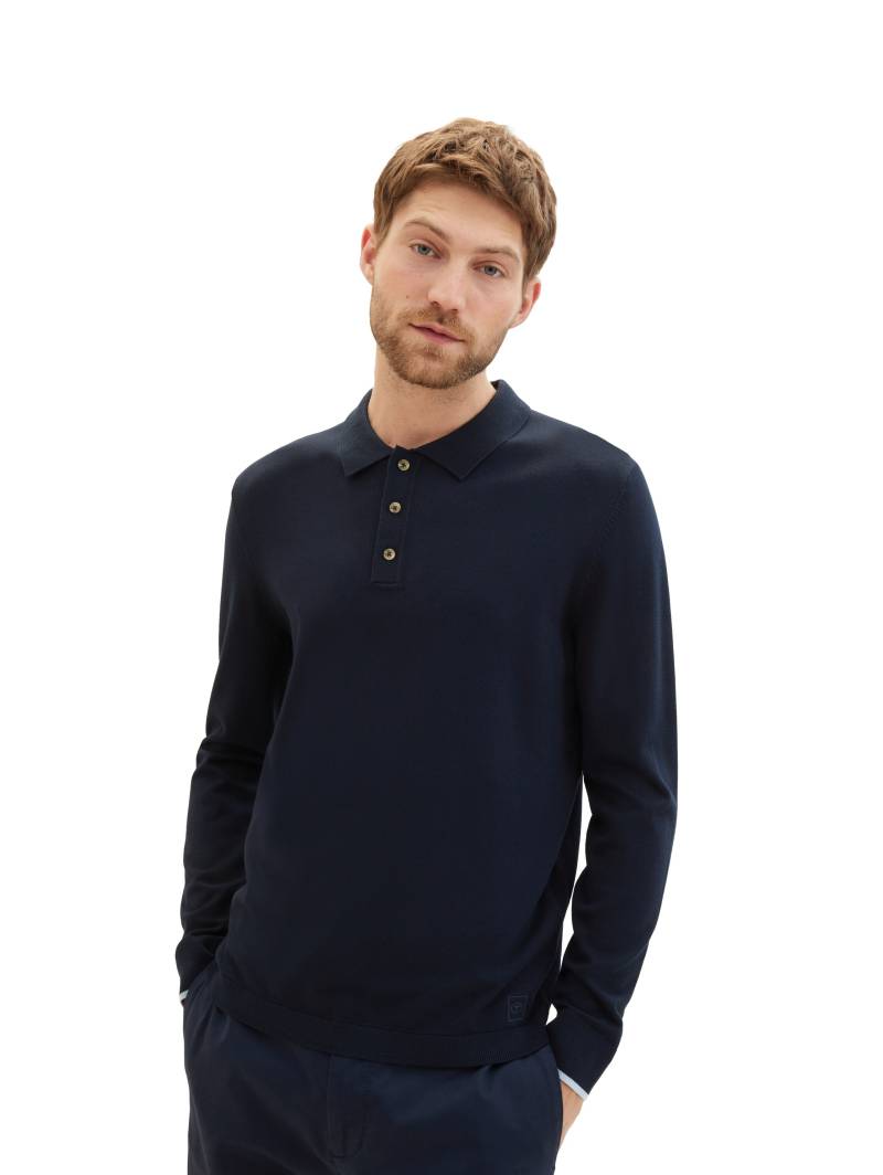 TOM TAILOR Polokragenpullover, mit LENZING(TM) ECOVERO(TM) von Tom Tailor