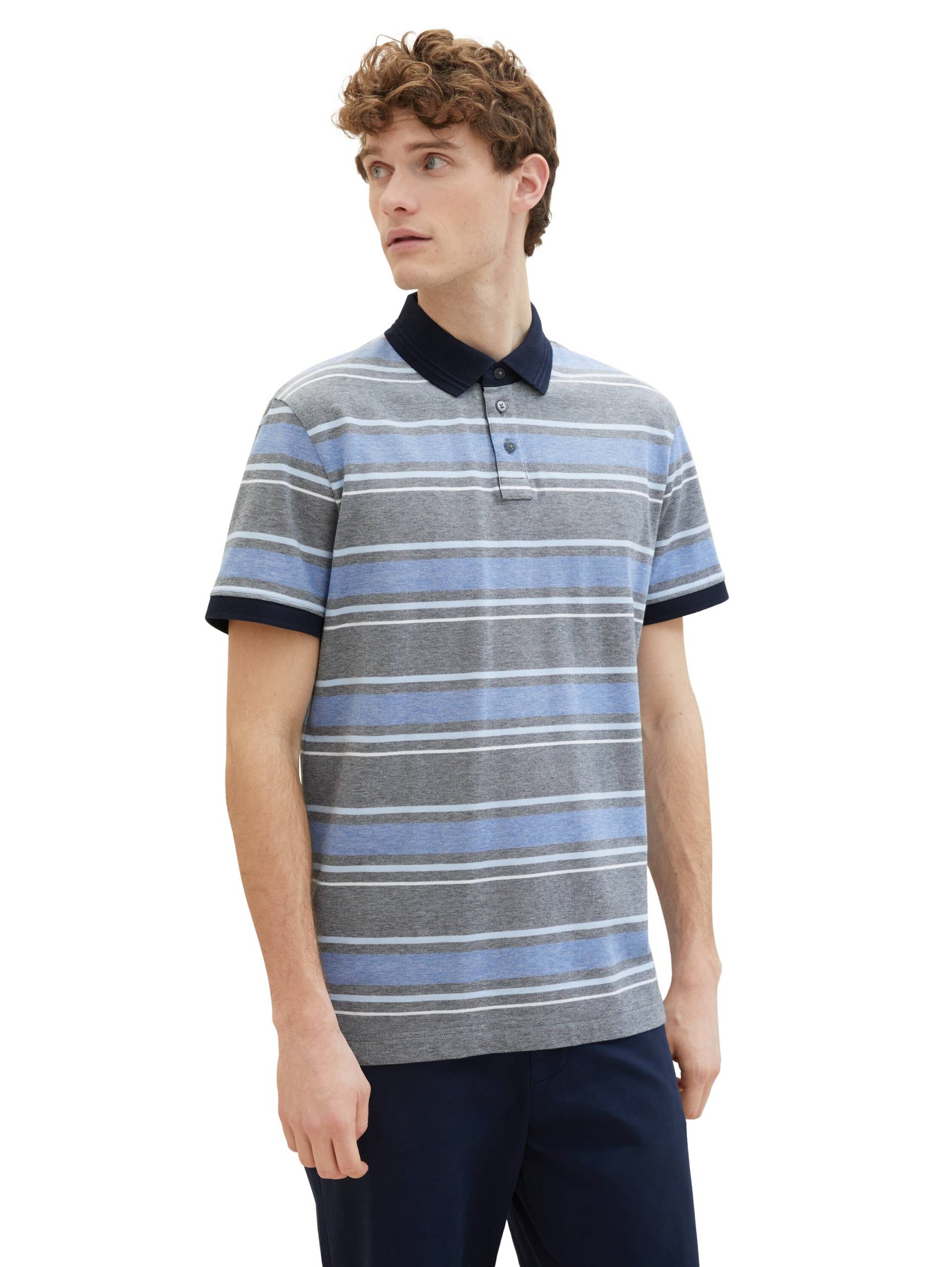 TOM TAILOR Poloshirt, in Streifen-Optik TOM TAILOR Poloshirt, in Streifen-Optik von Tom Tailor
