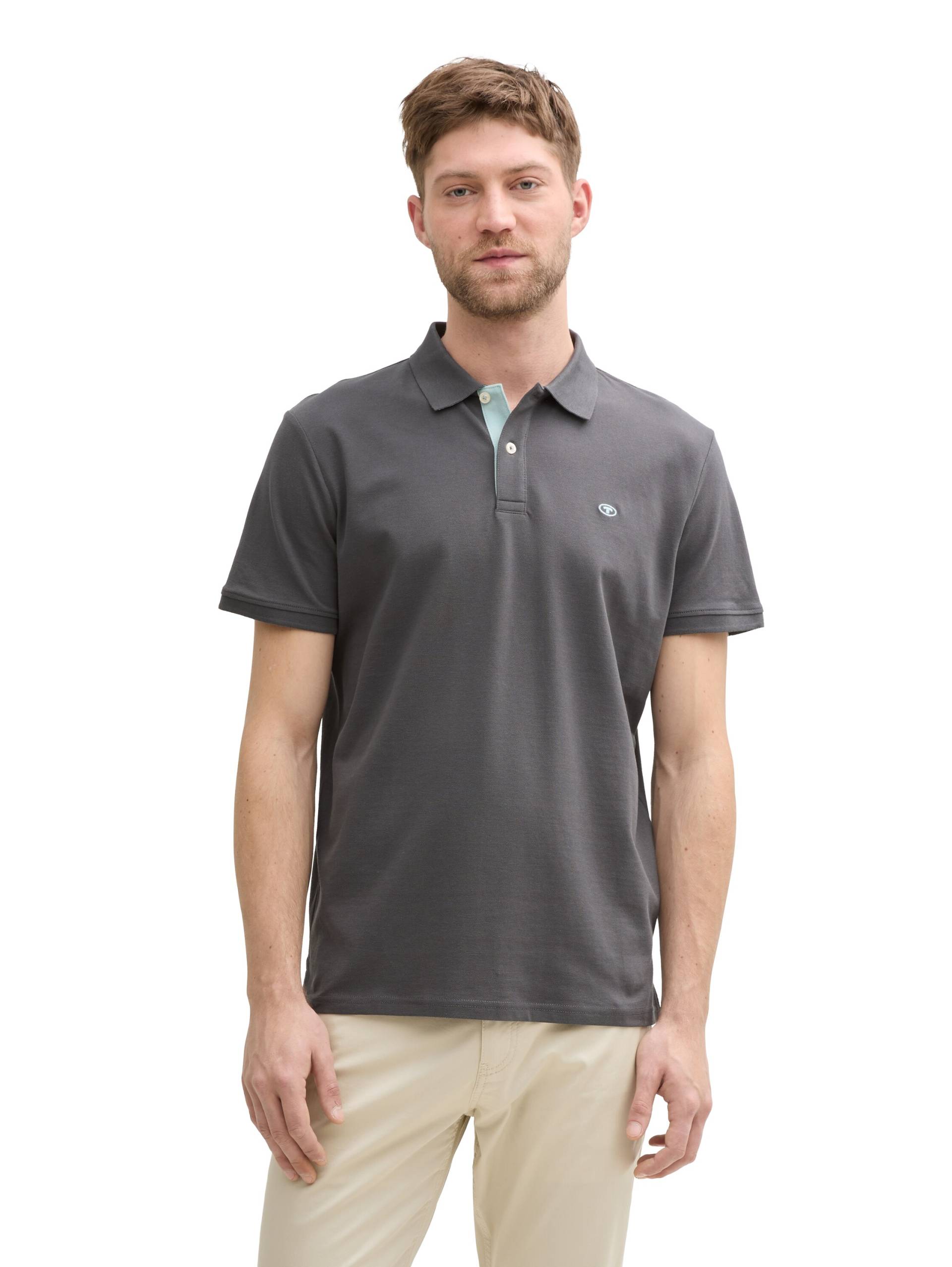 TOM TAILOR Poloshirt, mit Logo Stickerei von Tom Tailor